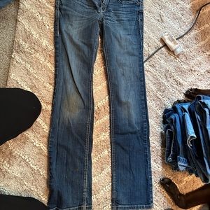 Good riding jeans warm a lot!